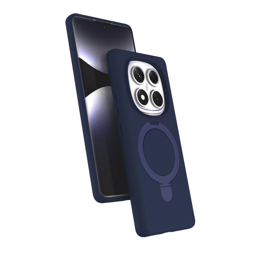 MOPAL Redmi Note 14 Pro Plus Uyumlu MagSafe ve Stand Özellikli Plastik Revo Telefon Kılıfı