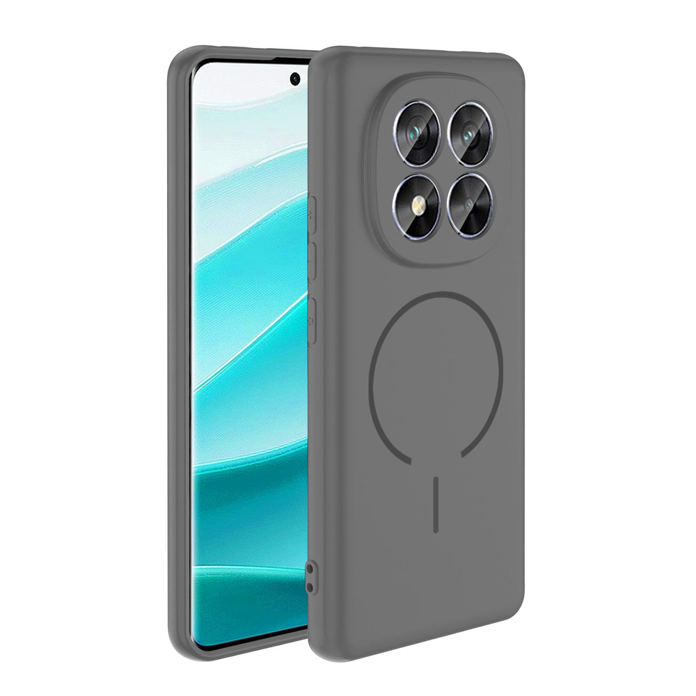 MOPAL Xiaomi Redmi 13C MagSafe Özellikli İçi Kadife Yumuşak Aqua Silikon Kılıf