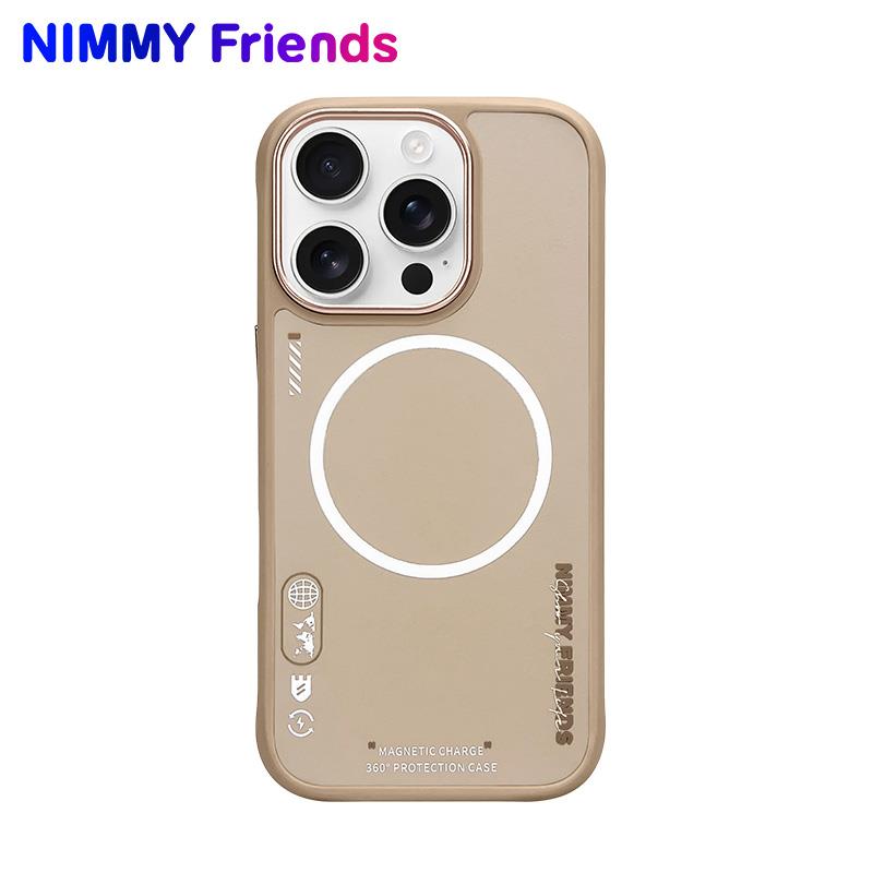 NIMMY iPhone 16 Pro Max 3D Değiştirilebilir MagSafe Özellikli Protection Silikon Kılıf