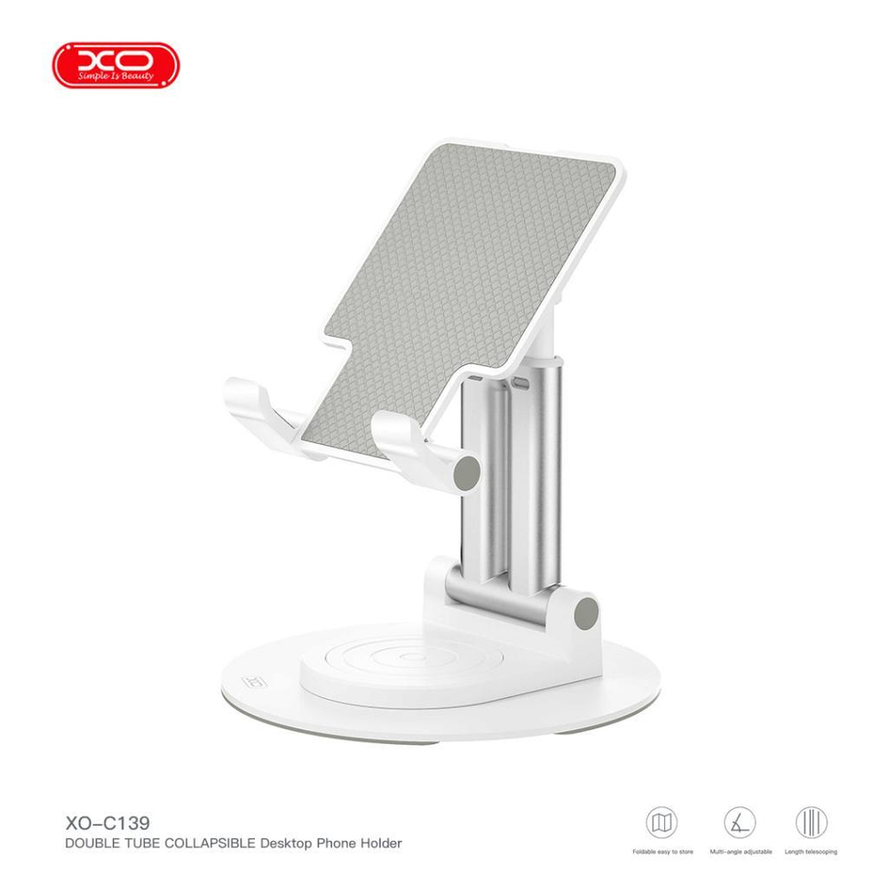 XO C139 Ayarlanabilir Masaüstü Telefon Tablet Standı