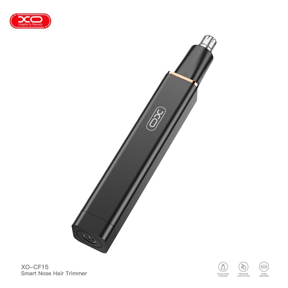 XO CF15 Taşınabilir Pilli Kalem Tipi Burun Kulak Kılı Temizleme Makinesi