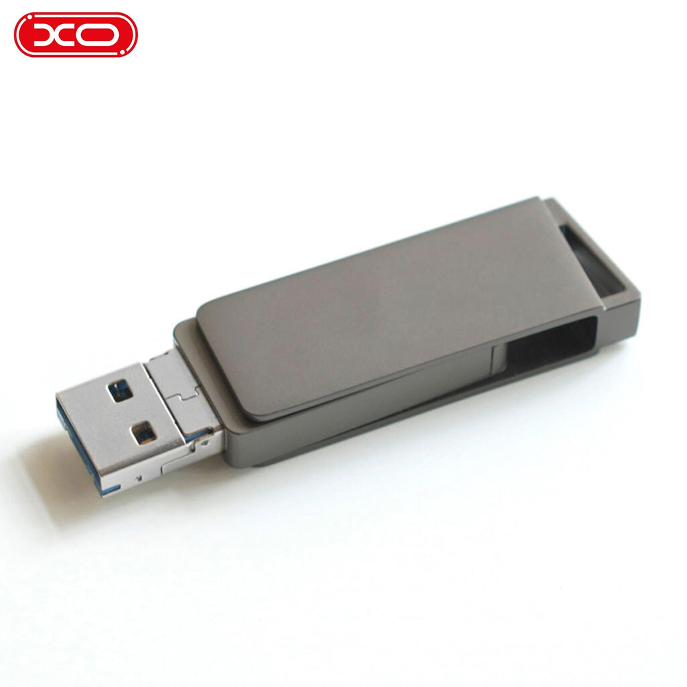 XO DK06 256 GB USB-A / Micro / Lightning Bilgisayar Telefon Uyumlu USB 3.0 Flash Bellek