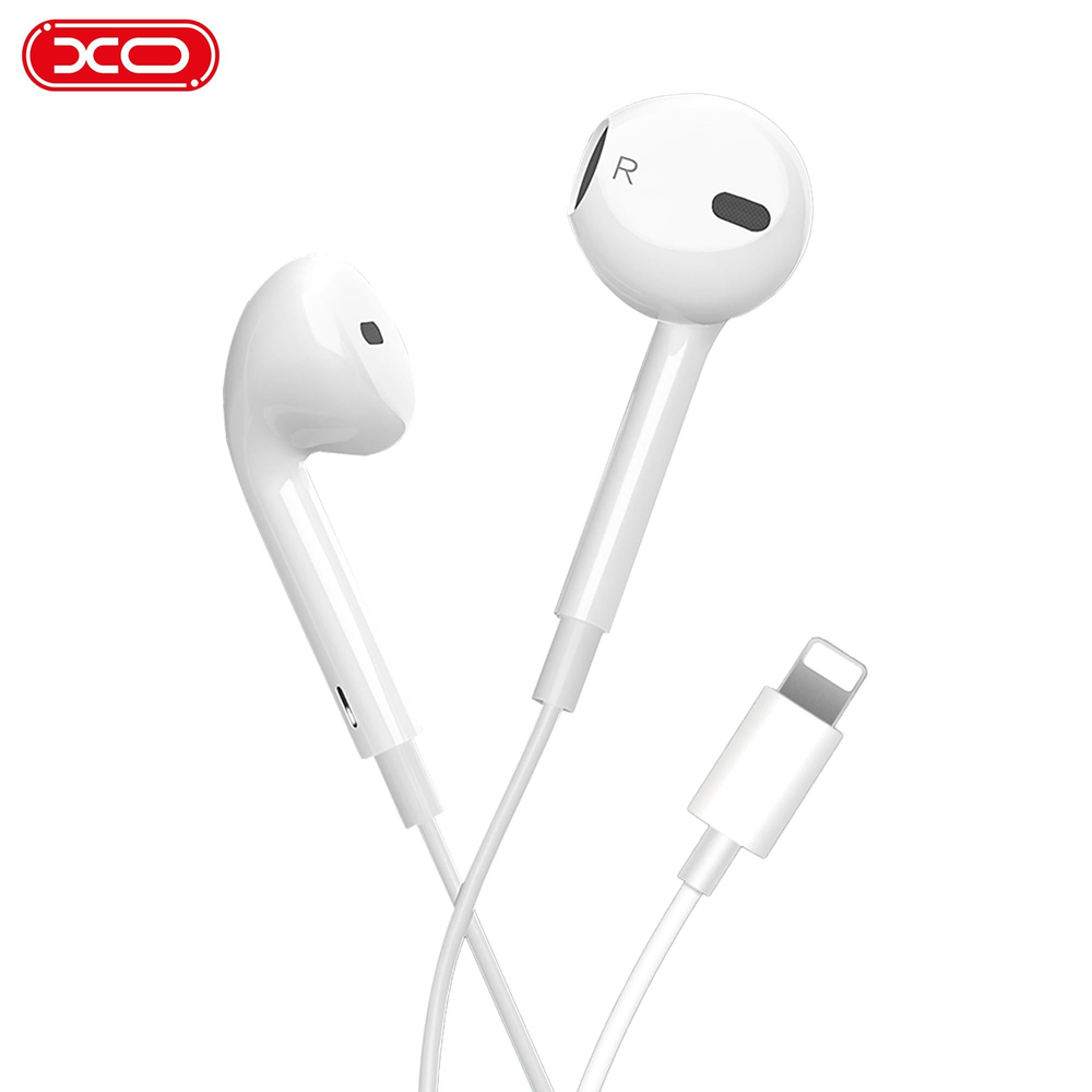 XO EP13 Lightning Çıkışlı Mikrofon Multimedya Tuşlu Ekstra Bass Özellikli Kablolu Kulaklık Bluetooth Gerektirir