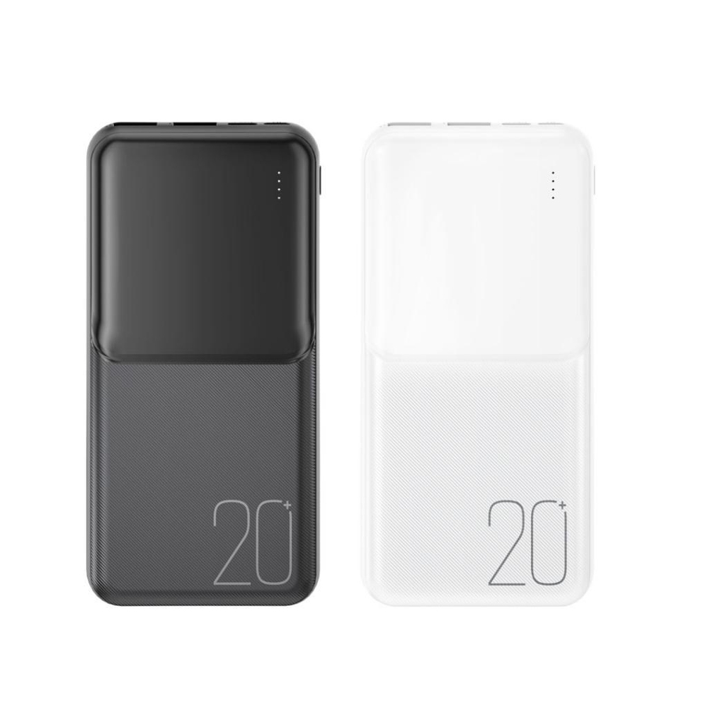 XO PR252 2.1A Hızlı Şarj Destekli 20000 mAh Çift USB Çıkışlı Yüksek Kapasiteli Taşınabilir Şarj Cihazı