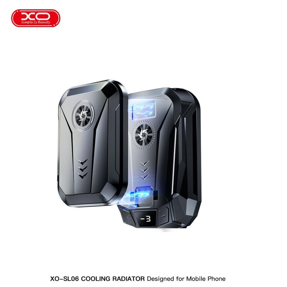 XO SL06 Hava Soğutmalı Kademe Ayarlı Klipsli Gamer Oyuncu Telefon Soğutucu Radyatör Fan Cooler
