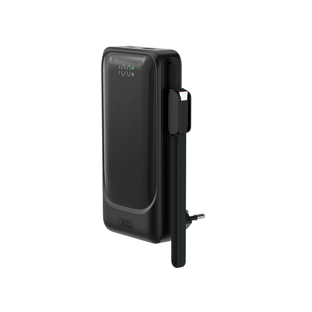 XO XO PR282 10000mAh 22.5W Powerbank ve EU Prizli Şarj Cihazı Type-C LED Göstergeli