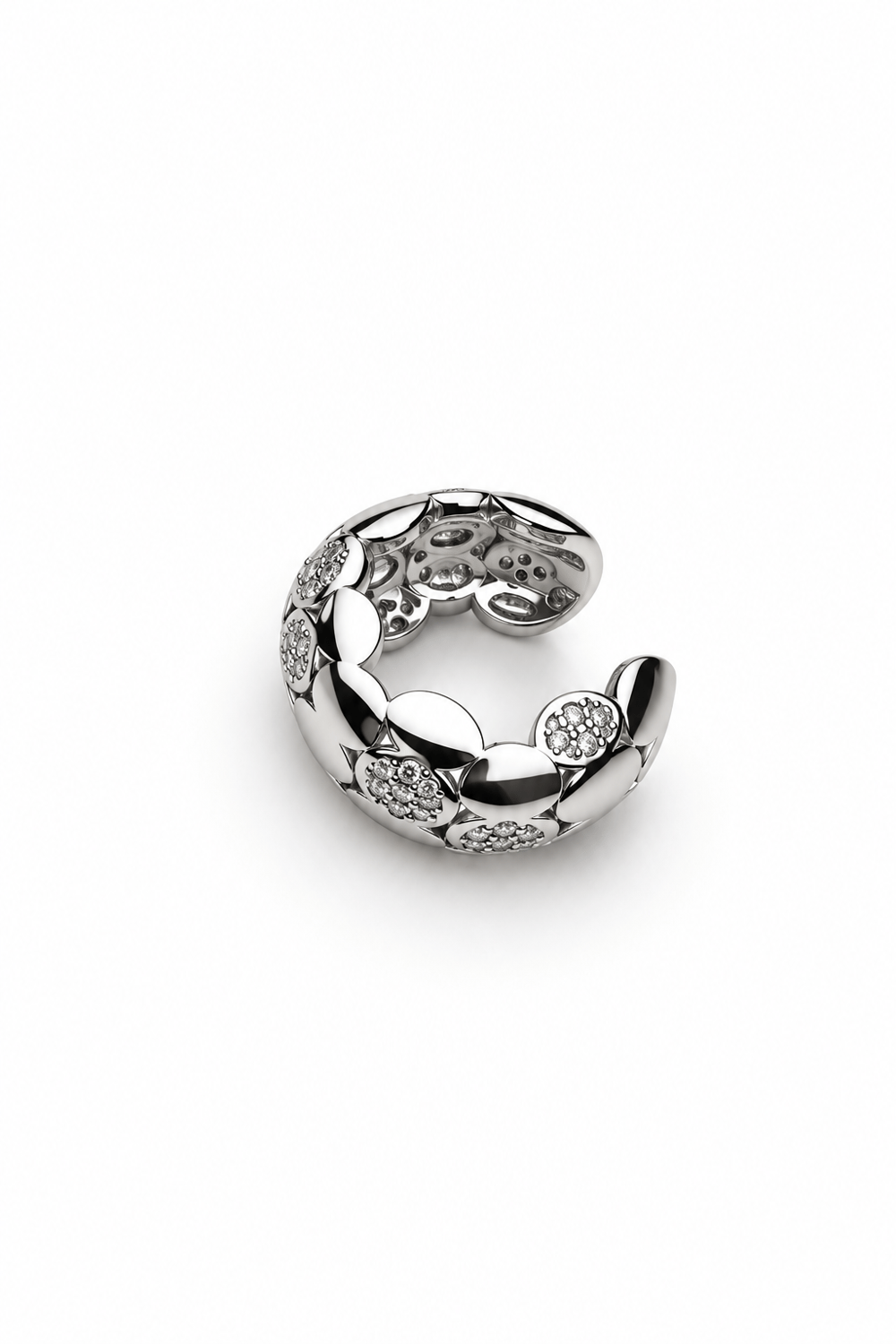 Pavé Cuff Küpe 