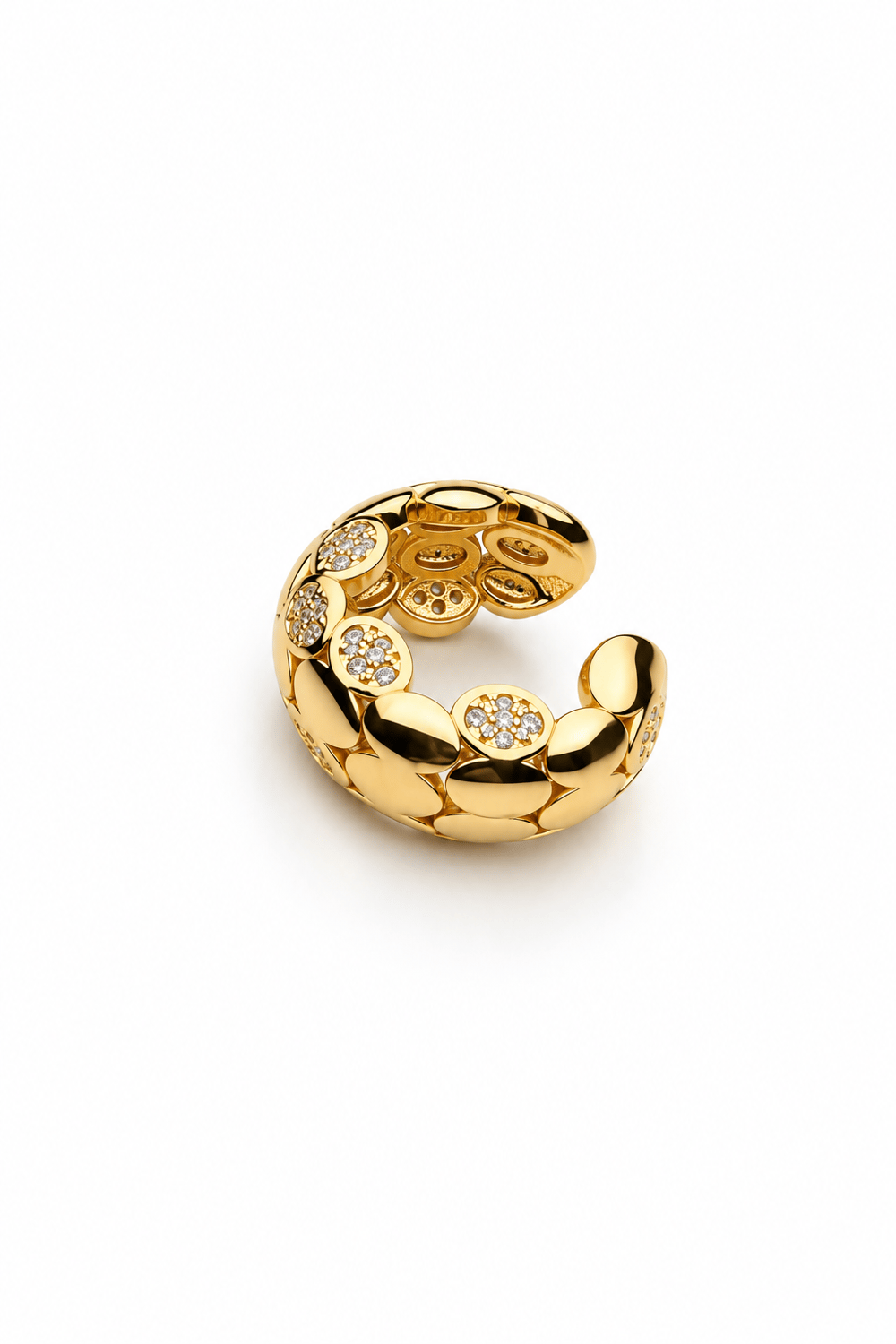 Pavé Cuff Küpe 