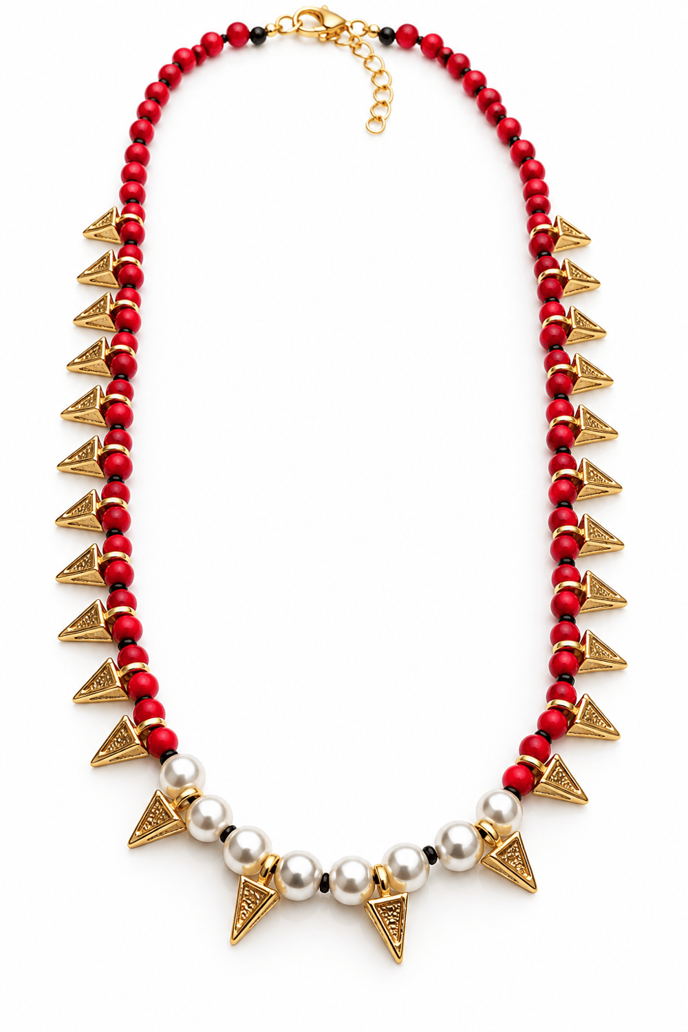 Red Tribal Kolye 