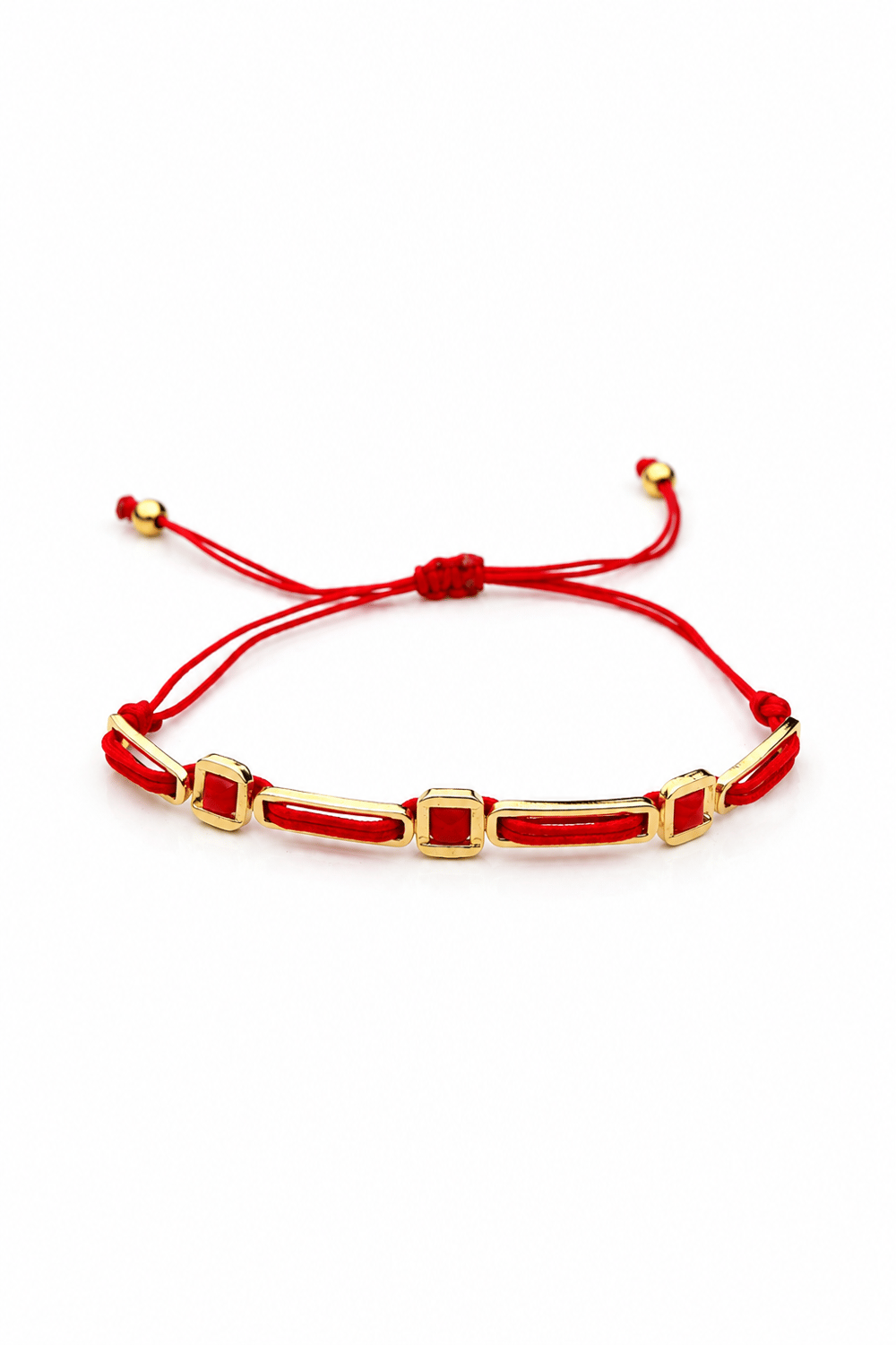 Rouge Seri İp Bileklik 
