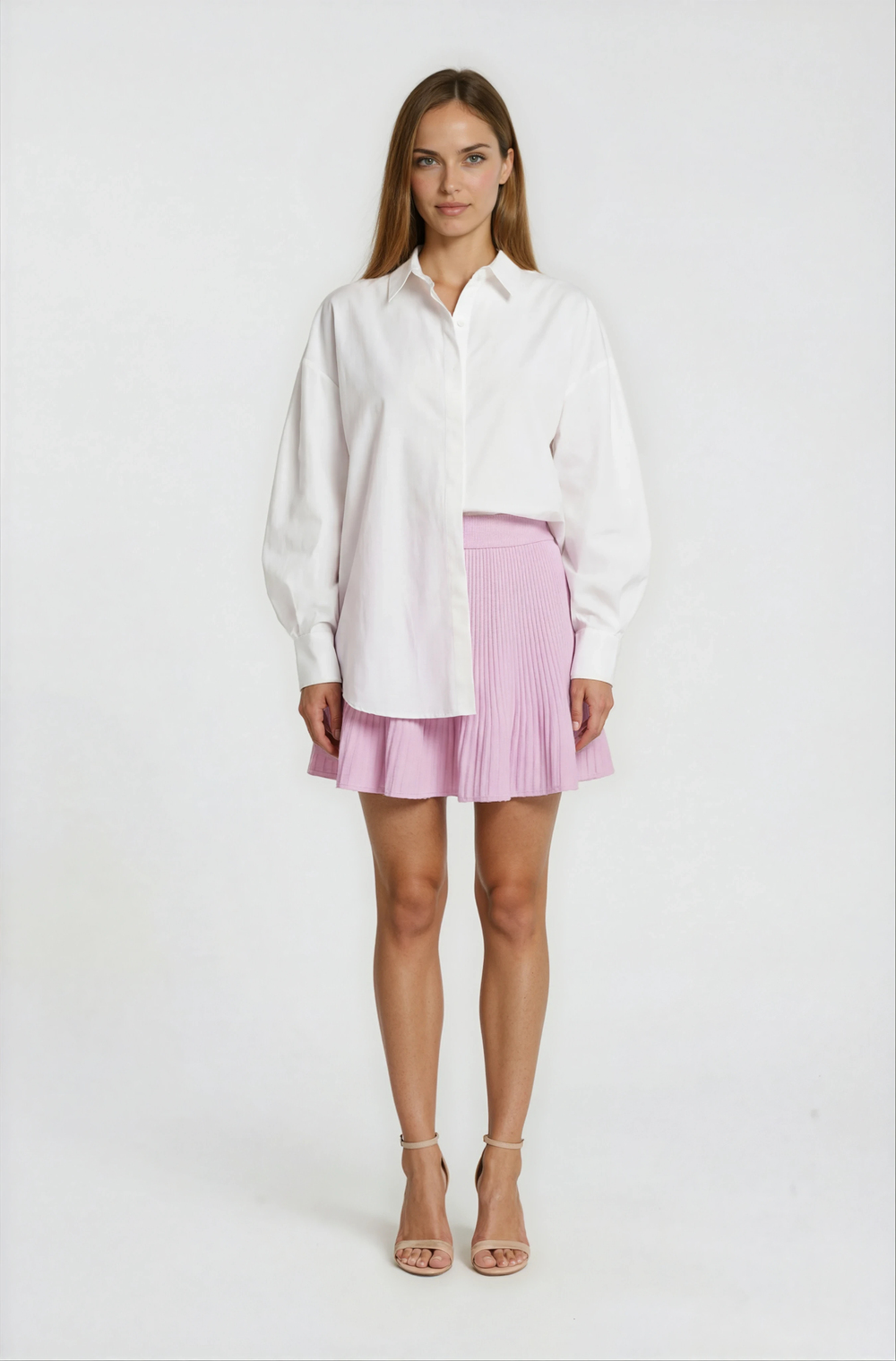 Antonina Oversize Gömlek EKRU