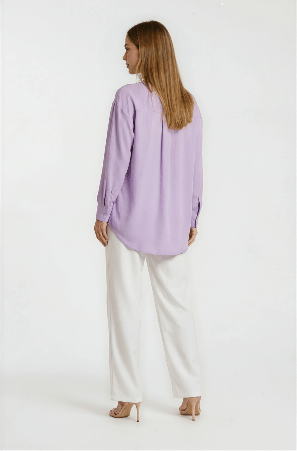 Antonina Oversize Gömlek LİLA