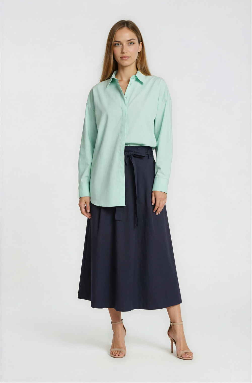 Antonina Oversize Gömlek MİNT