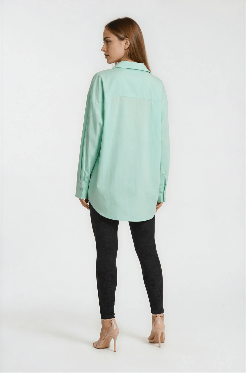 Antonina Oversize Gömlek MİNT