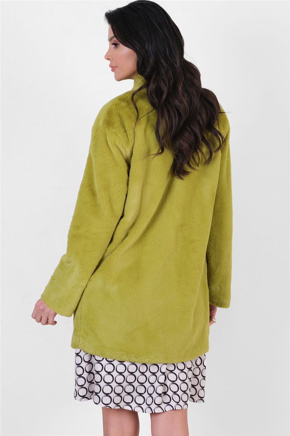 Berlin Peluş Kaban YEŞİL