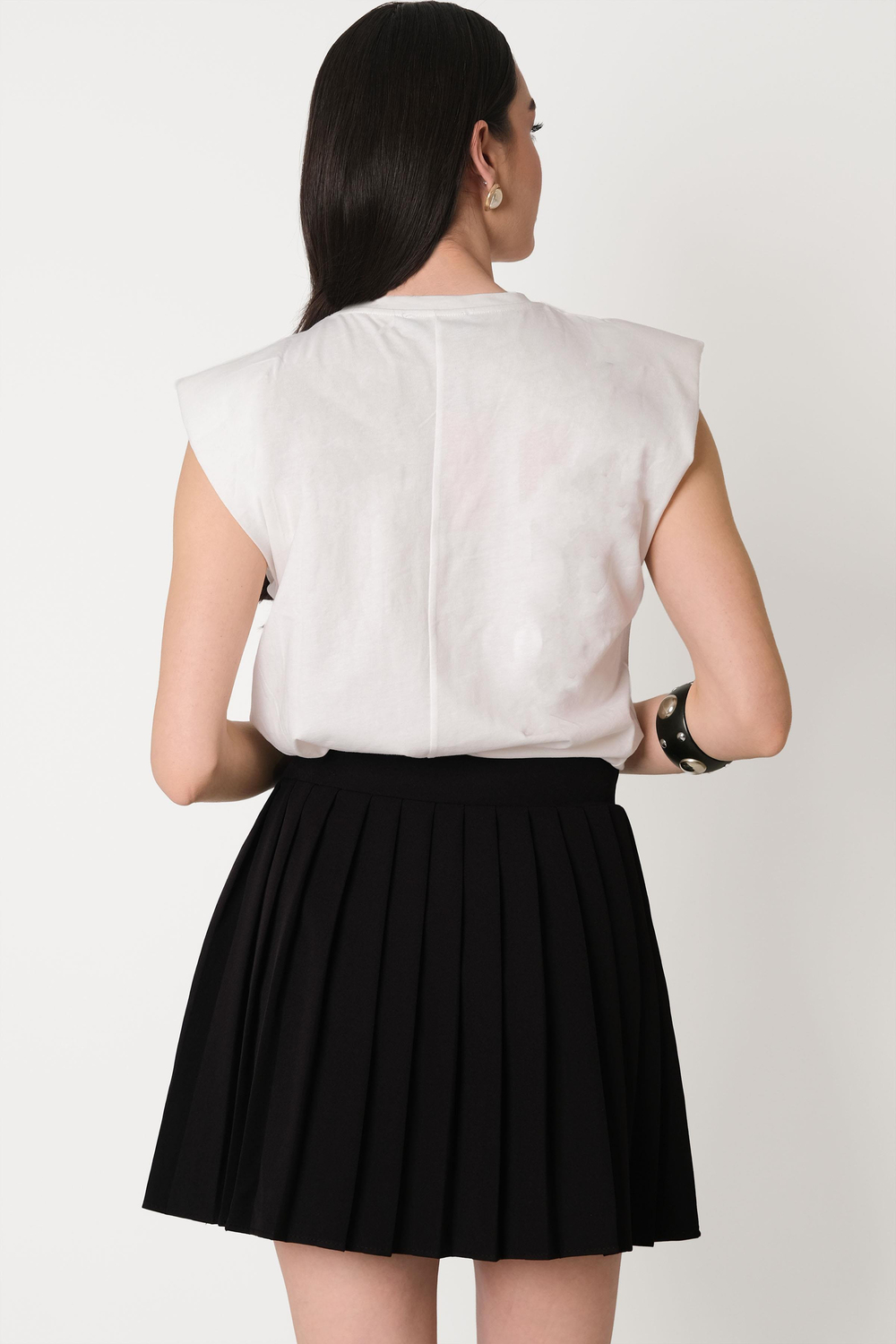 Caprioglio Vatkalı Kolsuz Basic EKRU