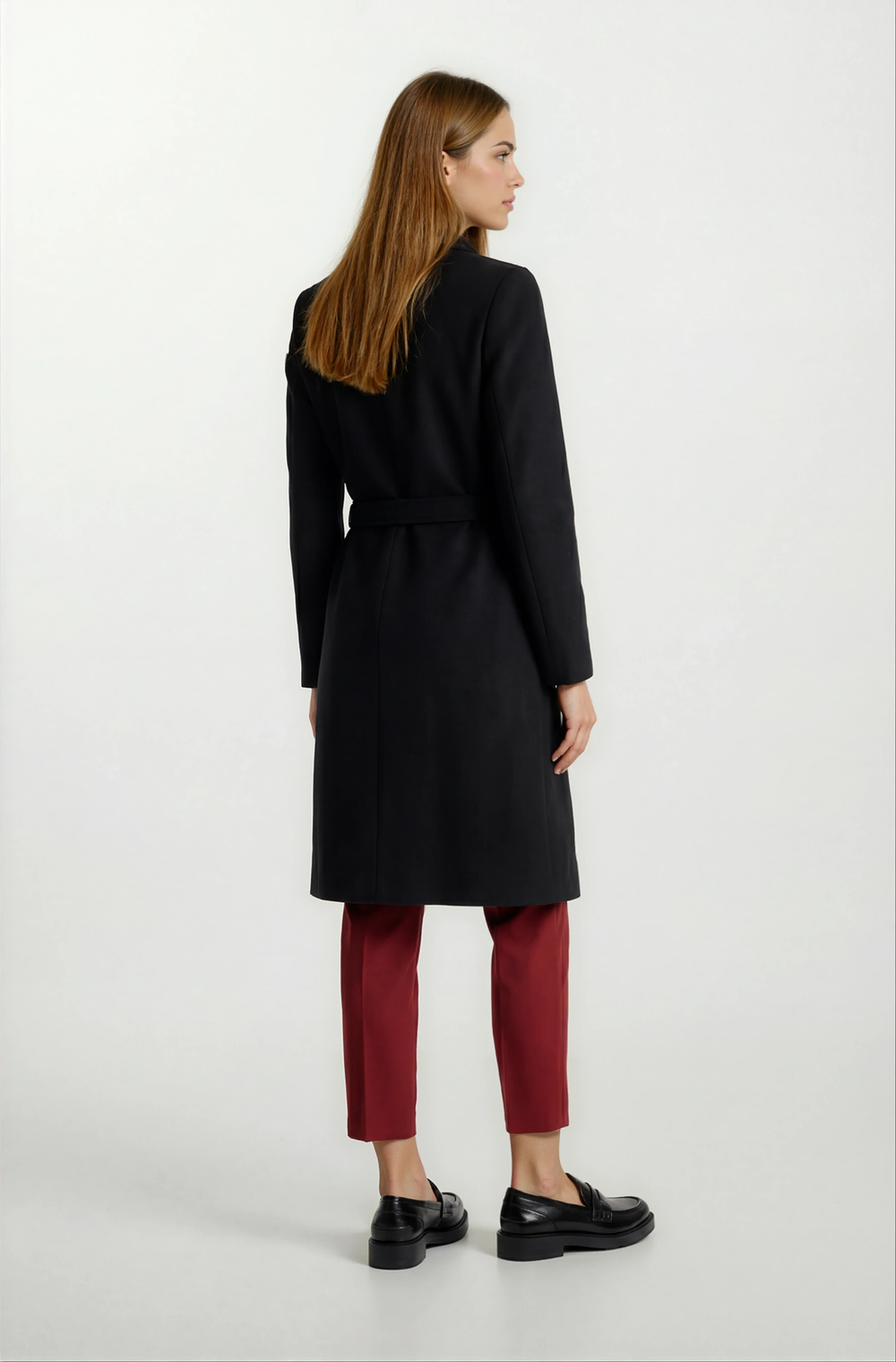 Orfello Mono Yaka Kruvaze Kaban SİYAH