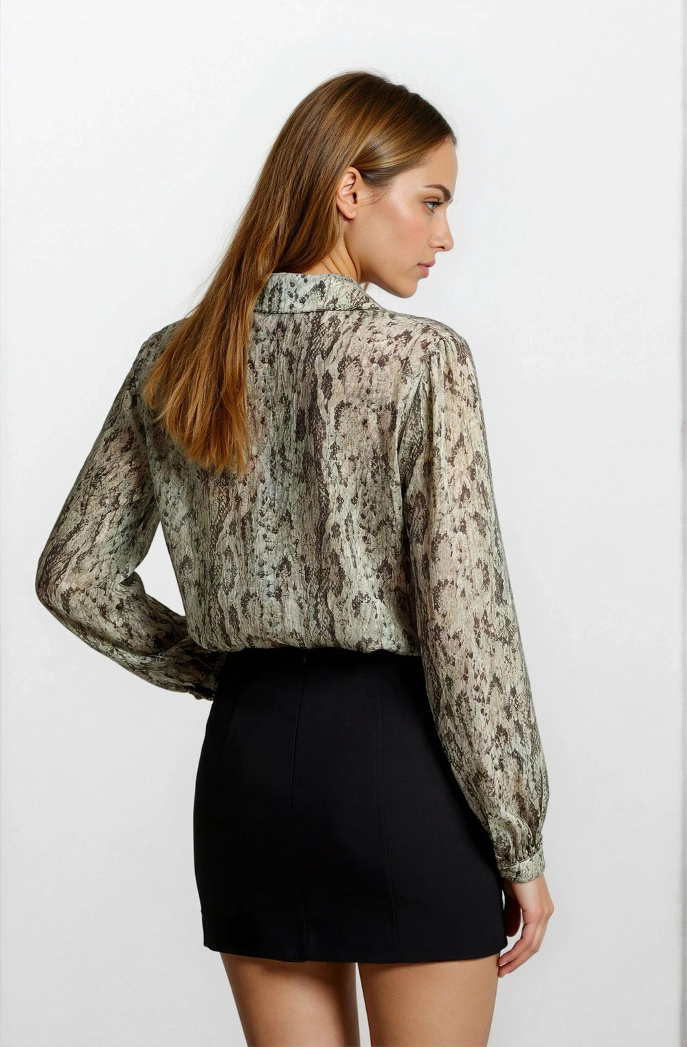 Palmeria Erkek Yaka Gömlek HAKİ