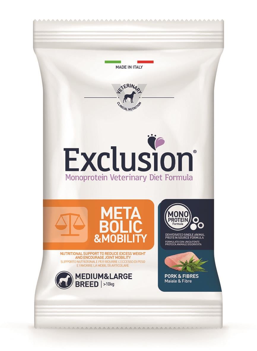 Exclusion Diet Metabolic-Mobility Pork & Fibres Medium/L