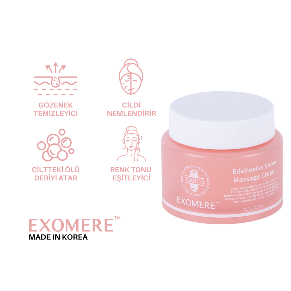 EXOMERE Edelweiss Snow Masaj Kremi