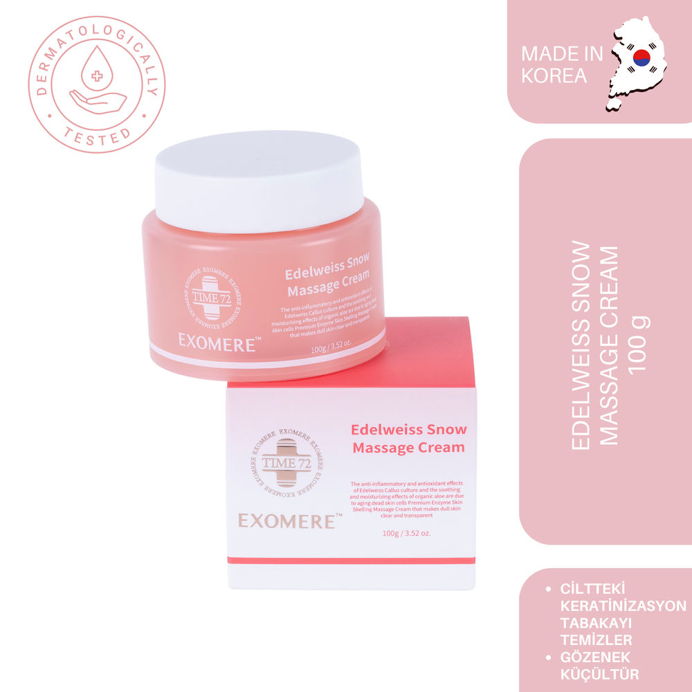 EXOMERE Edelweiss Snow Masaj Kremi
