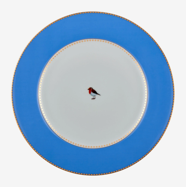  Mavi Yemek Tabağı 26,5 cm