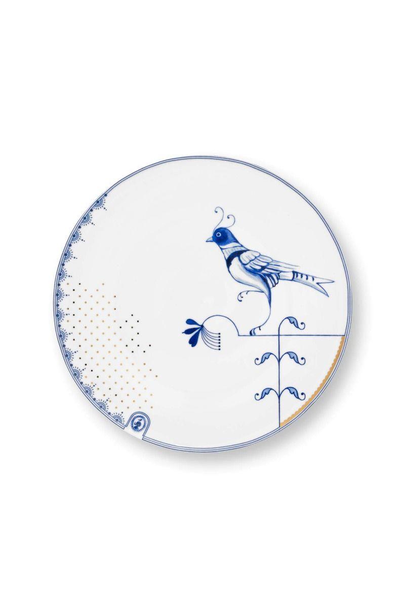 Beyaz Porselen Yemek Tabağı 25,5 Cm 