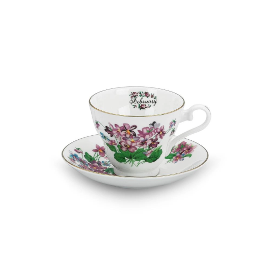 Çay fincanı - February (Şubat) Sweet Violet