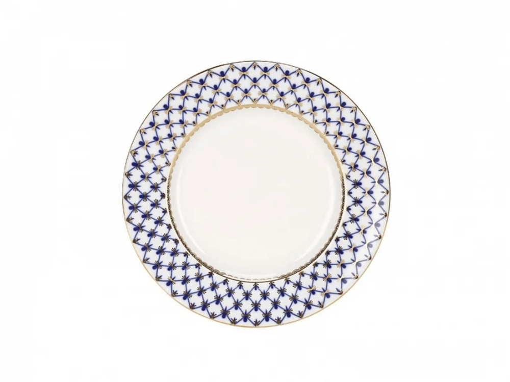 Cobalt Net Pasta Tabağı Düz Kenar 20 cm