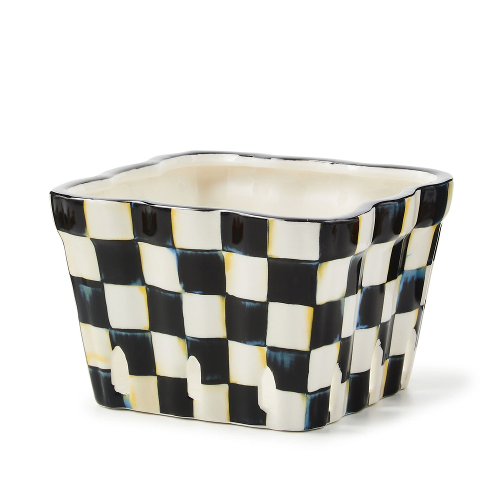 Courtly Check Farmhouse Berry Basket