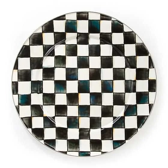Courtly Check Serving Platter