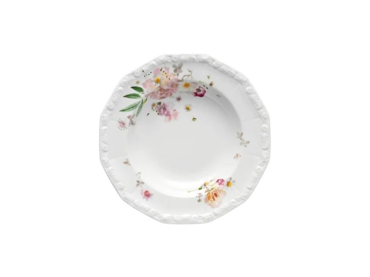 Çukur Tabak 23 Cm Maria Pink Rose