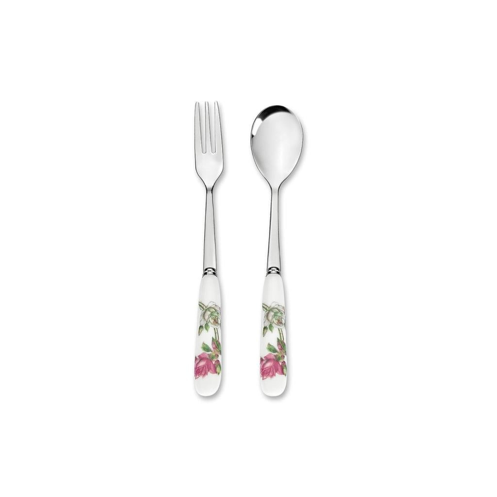 Elizabeth Rose Çay Kaşığı ve Pasta Çatalı Seti