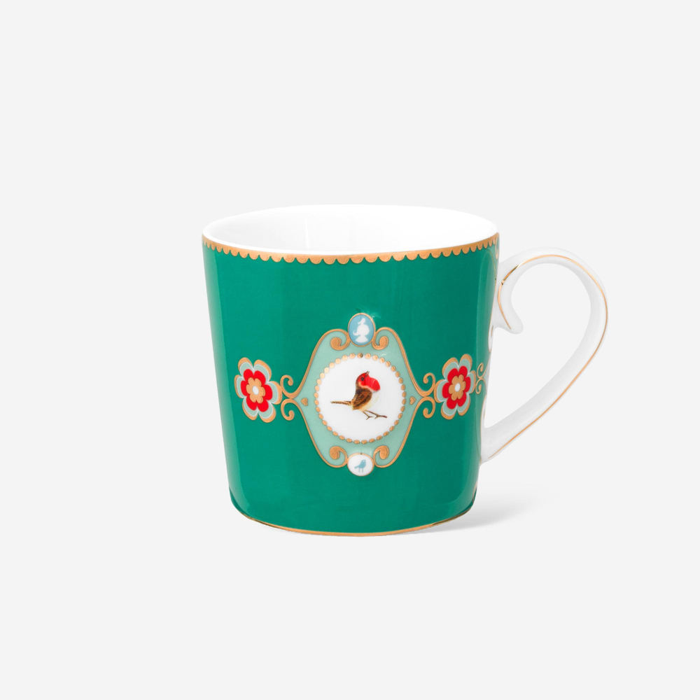 Madalyon Desenli Küçük Mug