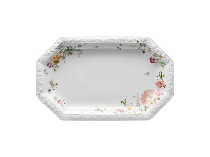 Oval Servis 38 Cm Maria Pink Rose