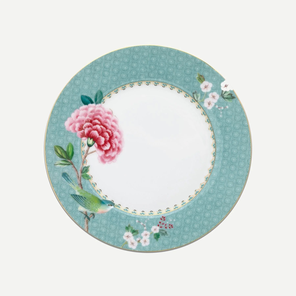 Pip Studio Mavi Porselen Kahvaltı Tabağı 21 Cm