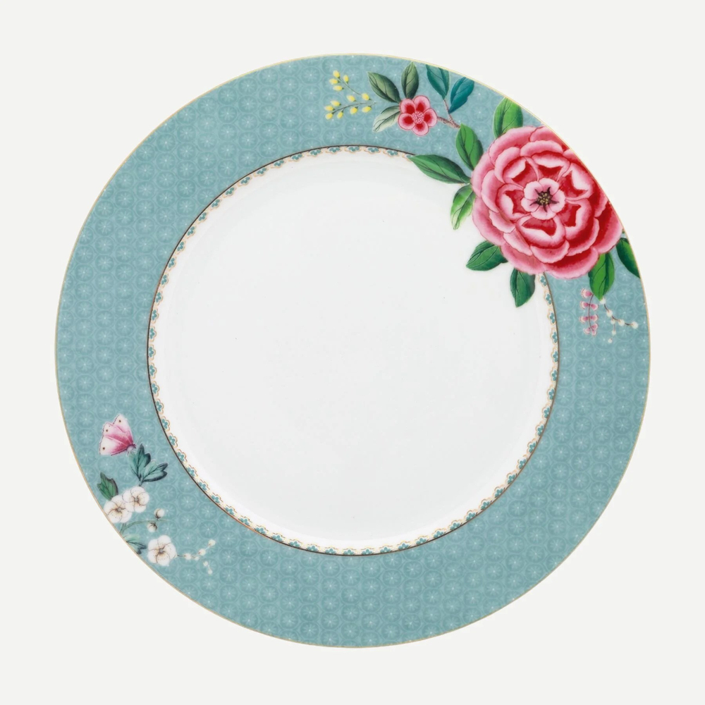 Pip Studio Mavi Porselen Yemek Tabağı 26,5 Cm