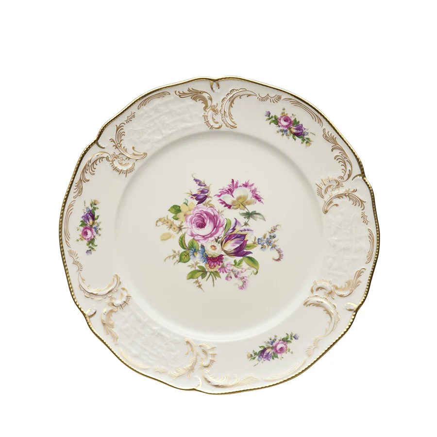 Sanssouci Elfenbein Diplomat Porselen Servis Tabağı 32 cm