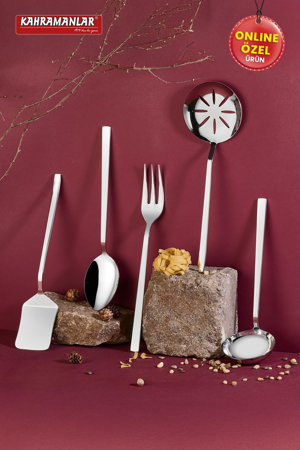 KahramanlarBahar 5 Parça Büyük Boy Servis Seti9028
