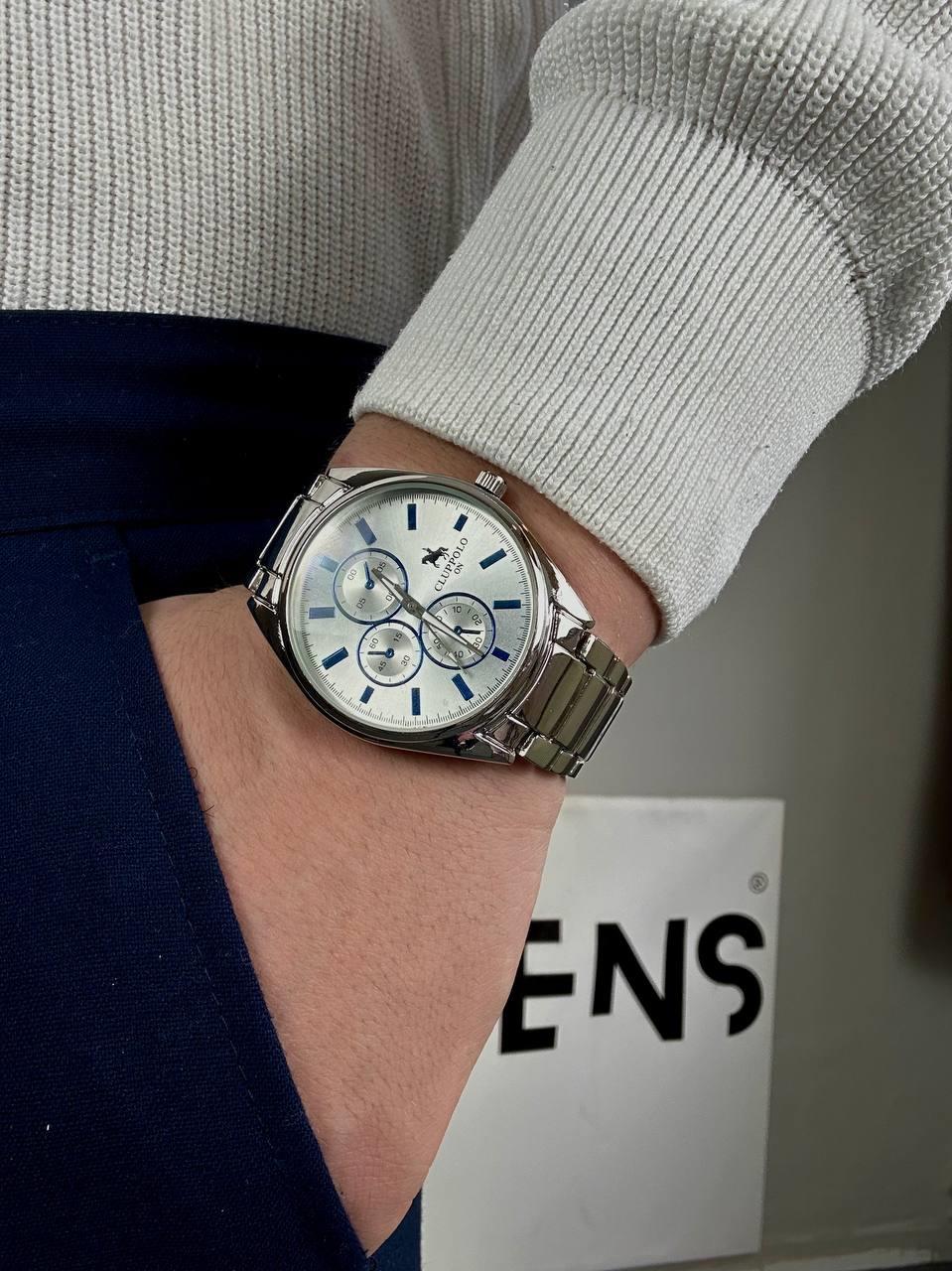 C.P Silver Cord Old Money Wristhwatch