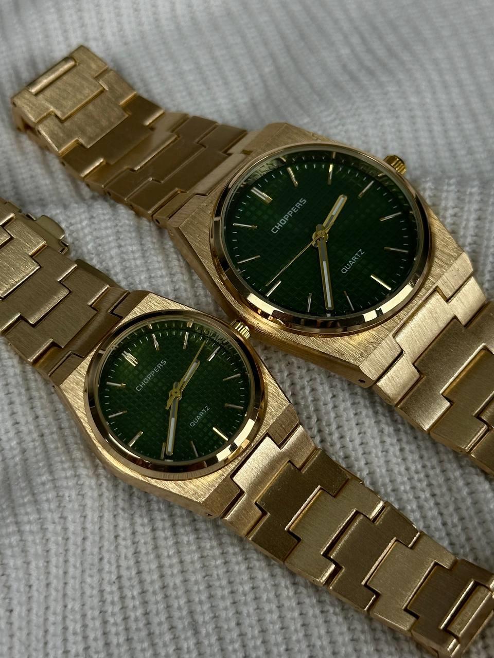 C.P Green Screen Couple Vintage Wristhwatch