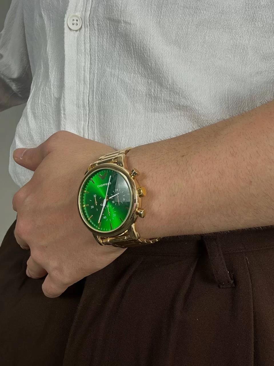 C.P Green Screen Vintage Wristhwatch
