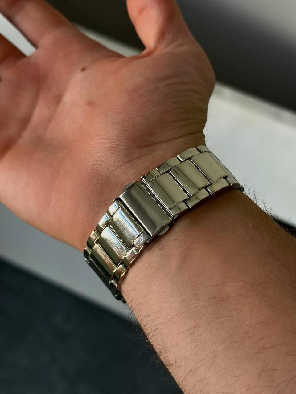 C.H White Screen Vintage Wristhwatch