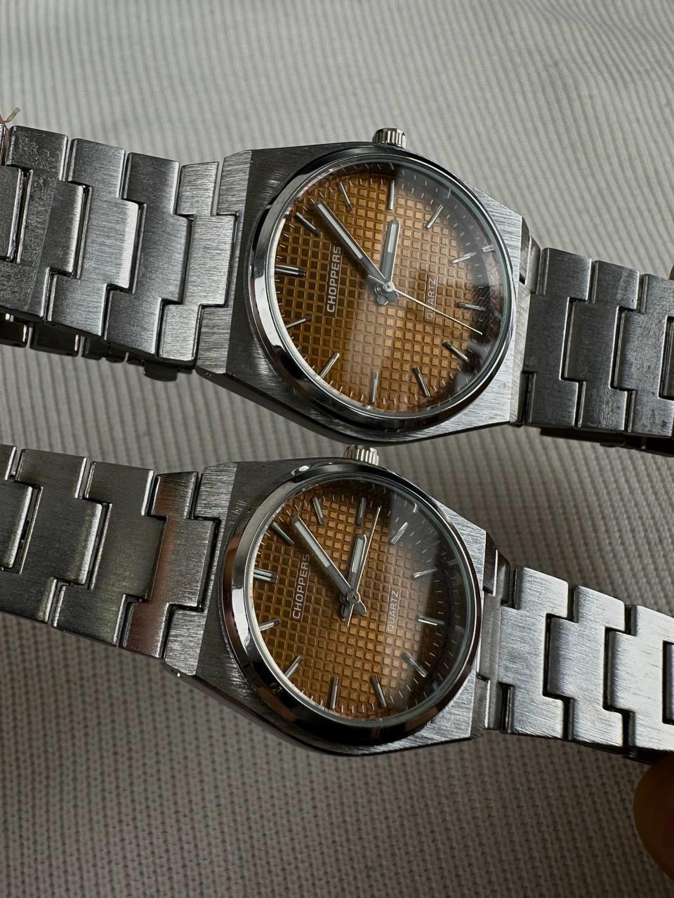 C.P Sun Dial Couple Vintage Wristhwatch