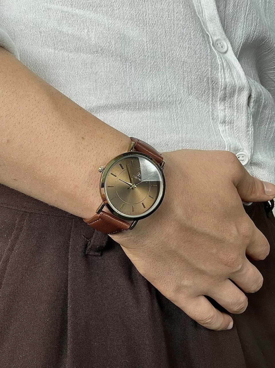 Denacci Old Money Brown Sc. Wristhwatch