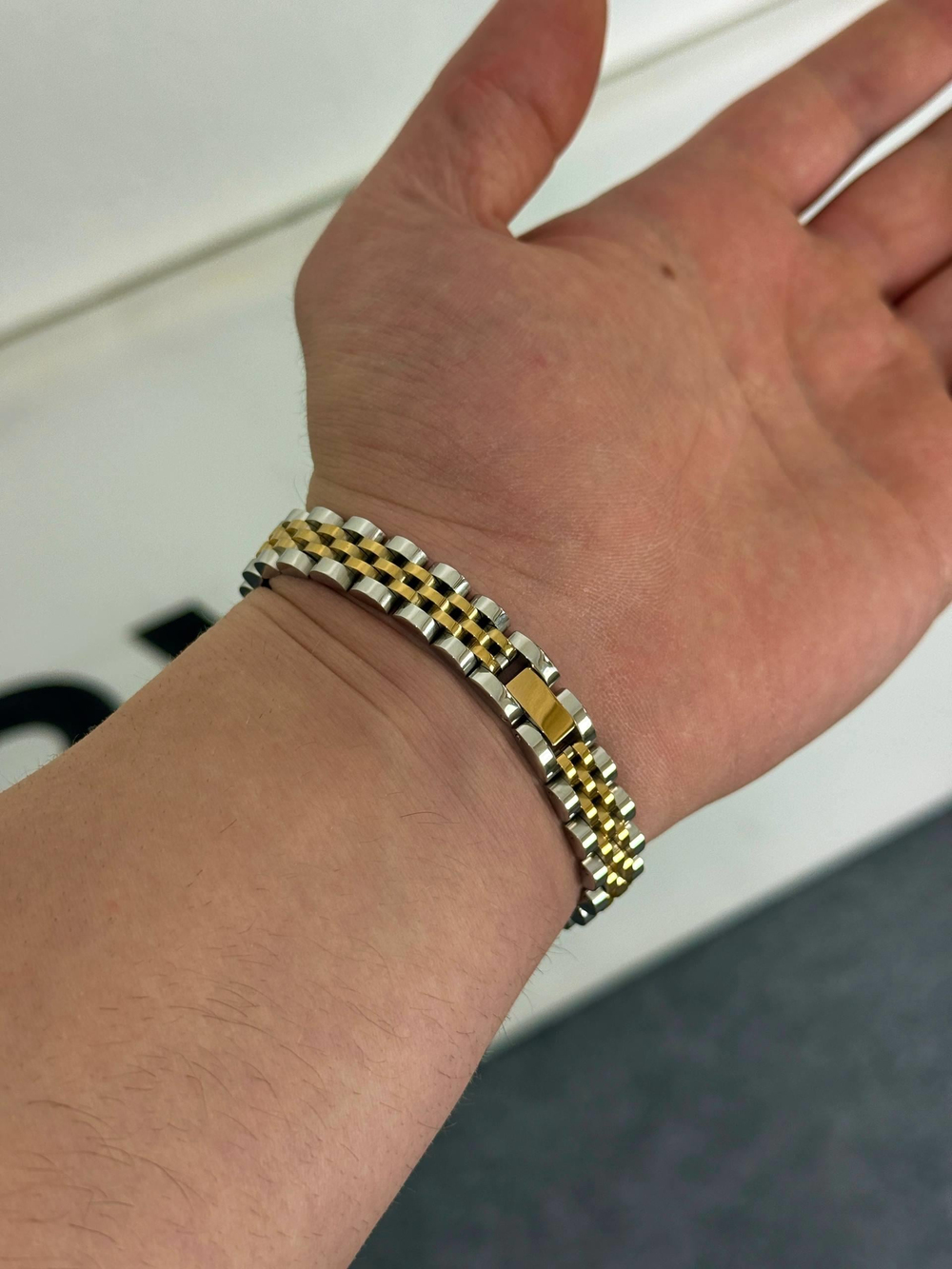 G. Silver Rolex Bracelet