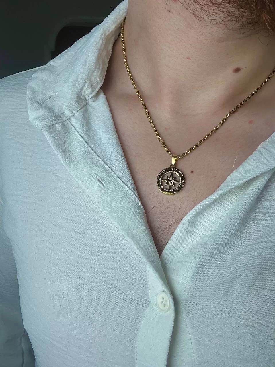 Gold Auger Zakone Necklace