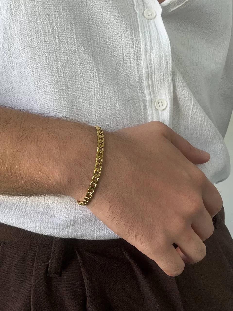 Gold Chain Bracelet