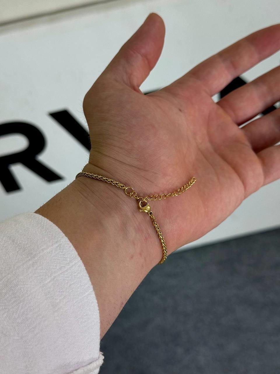 Gold Thin Chain Bracelet