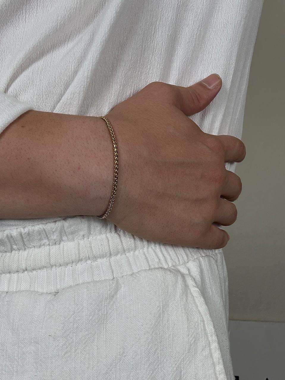 Gold Thin Chain Bracelet